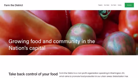 Farm the District.org, Washington, D.C.