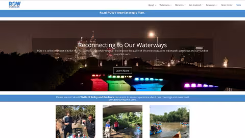 Reconnecting To Our Waterways, Indiana