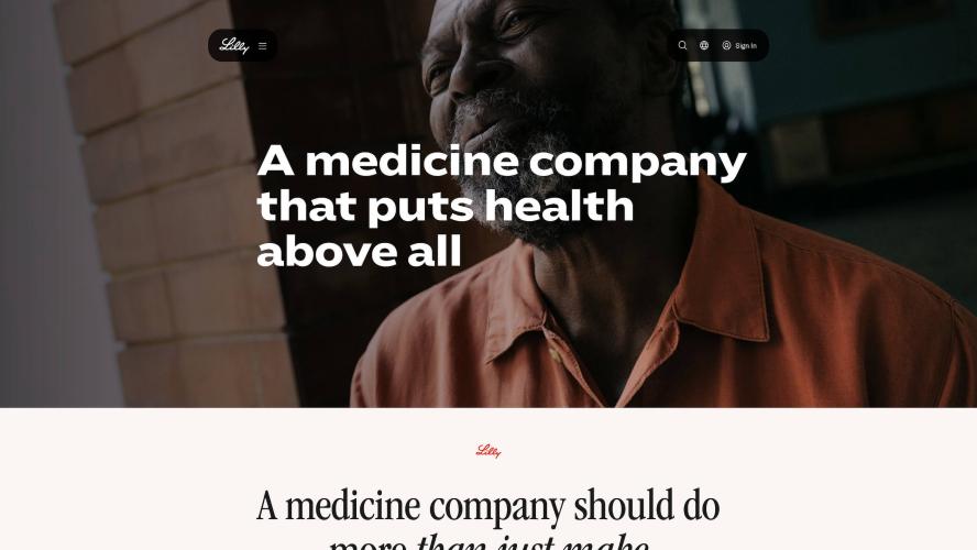 Eli Lilly, A Medicine Company
